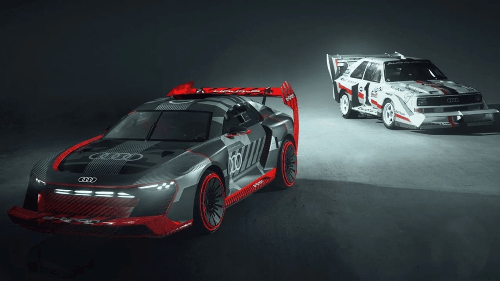 Você está visualizando atualmente Audi Sport Quattro e Hoonitron juntos no Monterey Motorsports Reunion em Laguna Seca