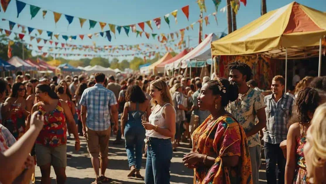 Como participar de um festival regional