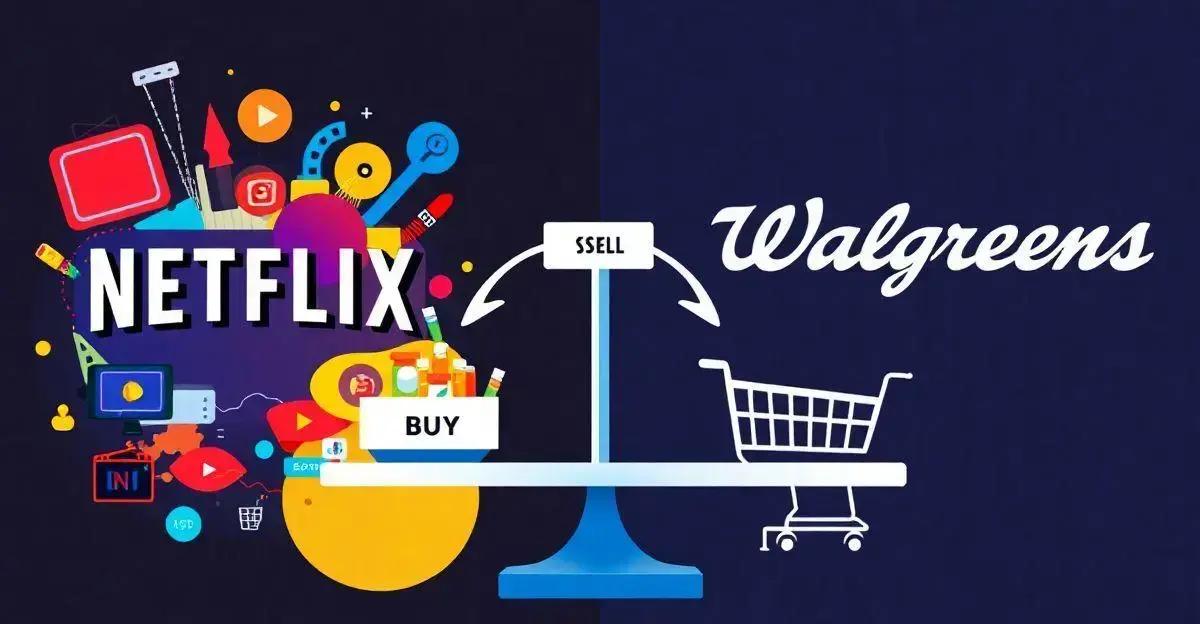 Você está visualizando atualmente 1 Ação para Comprar e 1 para Vender: Netflix e Walgreens