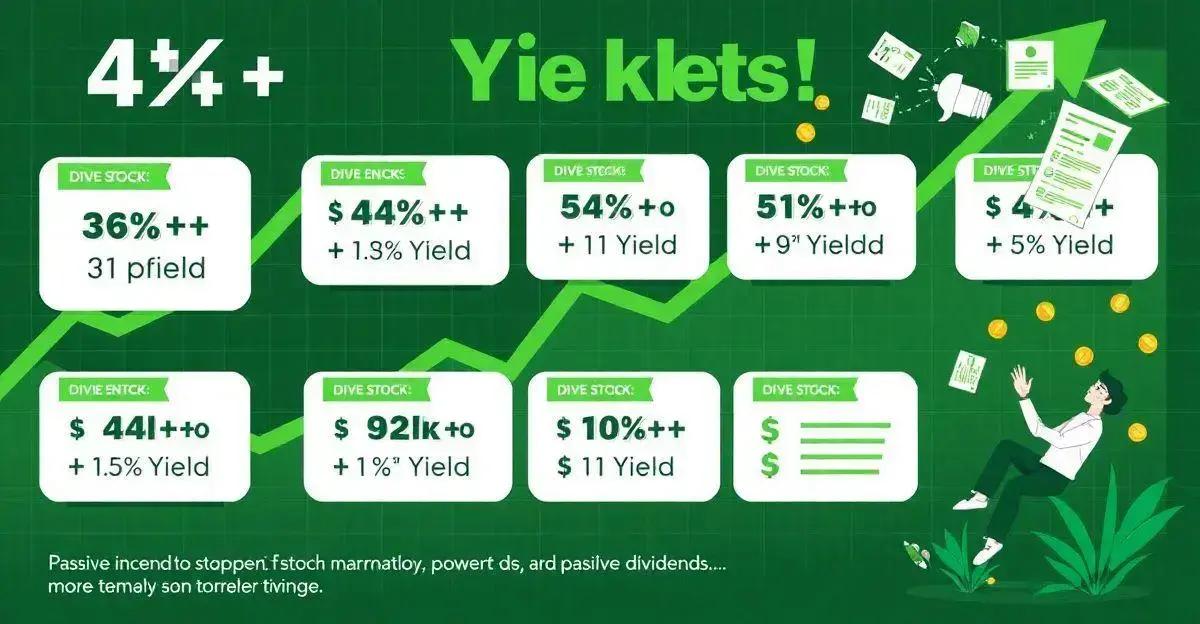 Você está visualizando atualmente 8 Ações de Dividendos com Rendimentos Acima de 4%