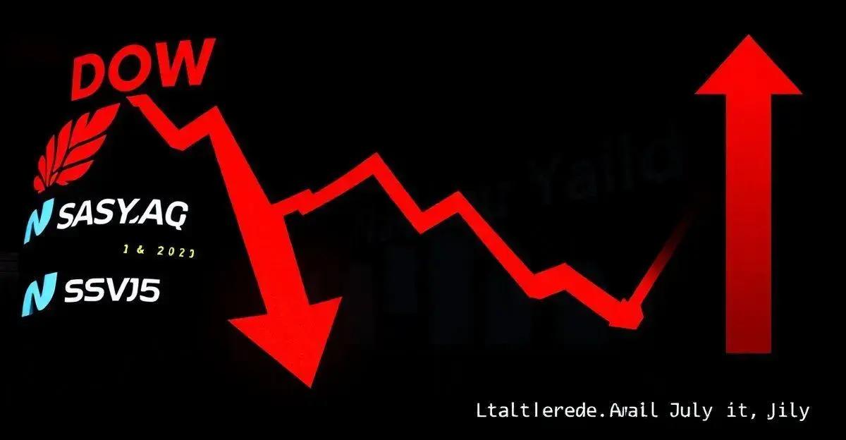 mercado de acoes hoje queda do dow nasdaq e sp 500