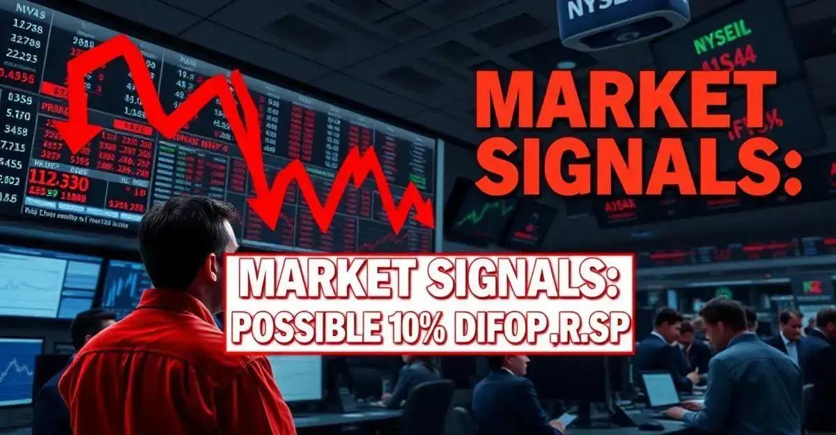 No momento, você está visualizando Sinal do Mercado de Ações: Possível Queda de 10% à Vista