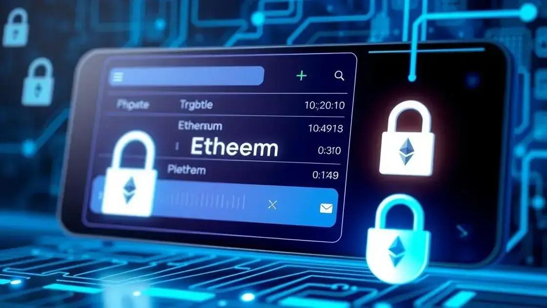 Como investir em ethereum com segurança?