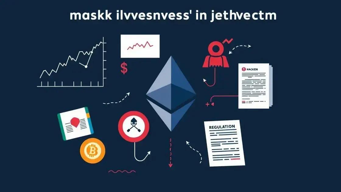 Riscos associados ao investimento em ethereum