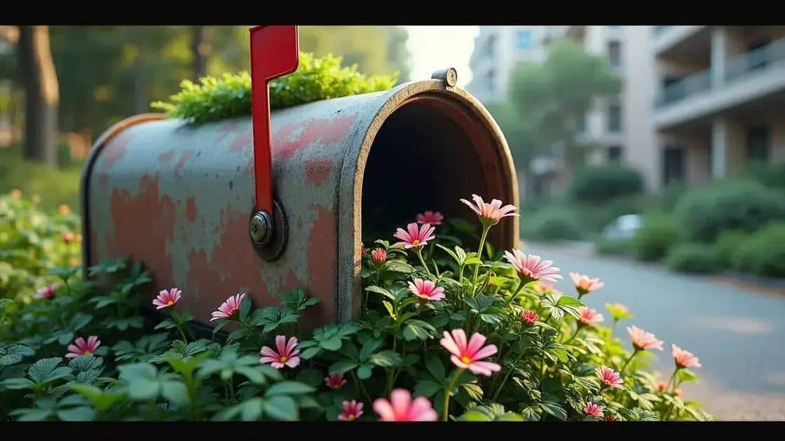 caixas de correio verdes a solucao criativa para quem tem apenas a entrada da casa disponivel