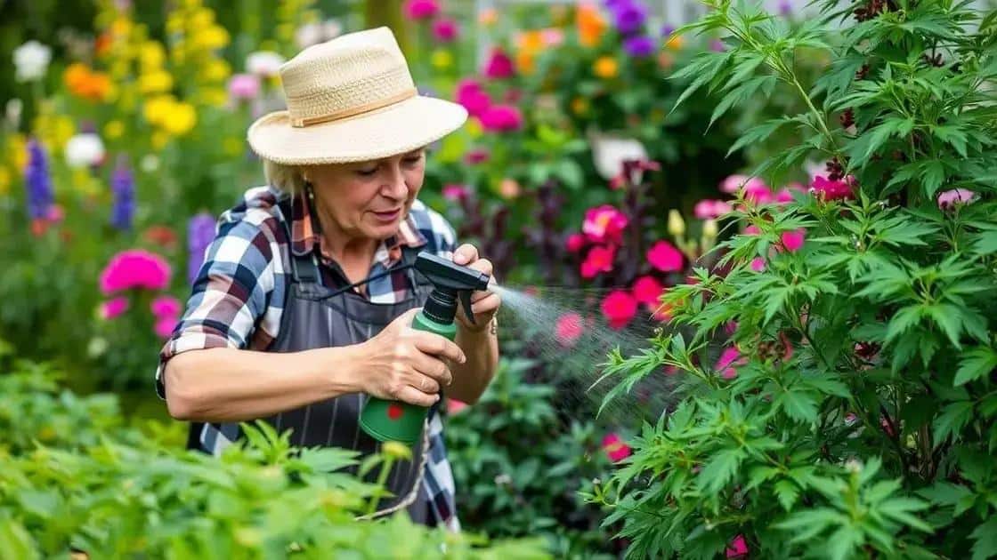 Aplicações práticas do óleo de neem na jardinagem