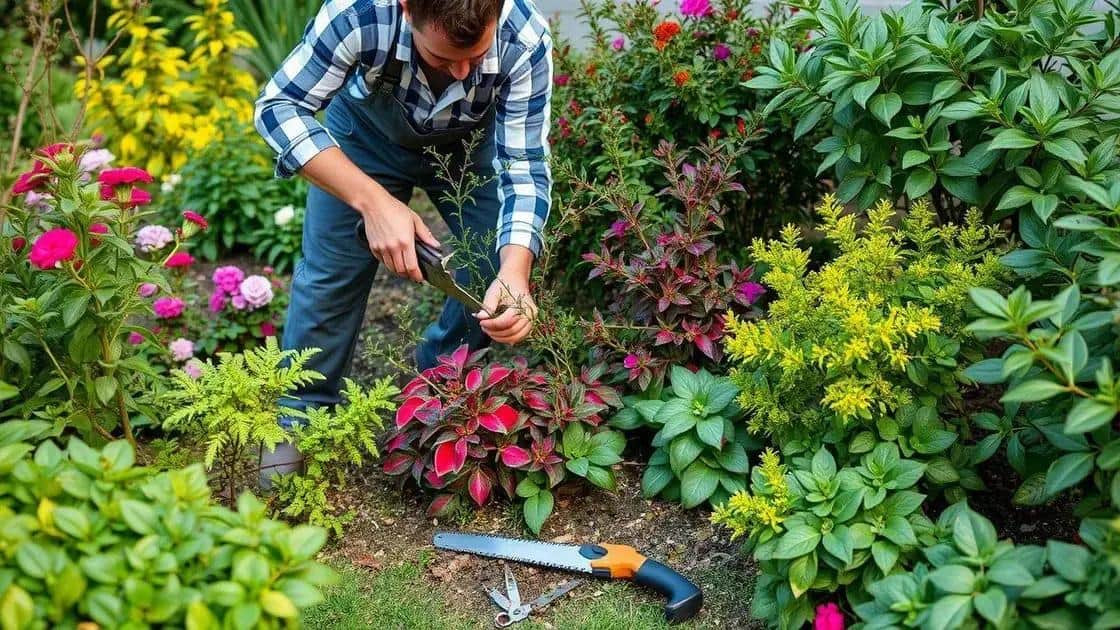 Passo a passo para podar diferentes tipos de plantas
