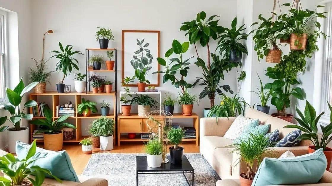 Integrando plantas à decoração do lar com segurança