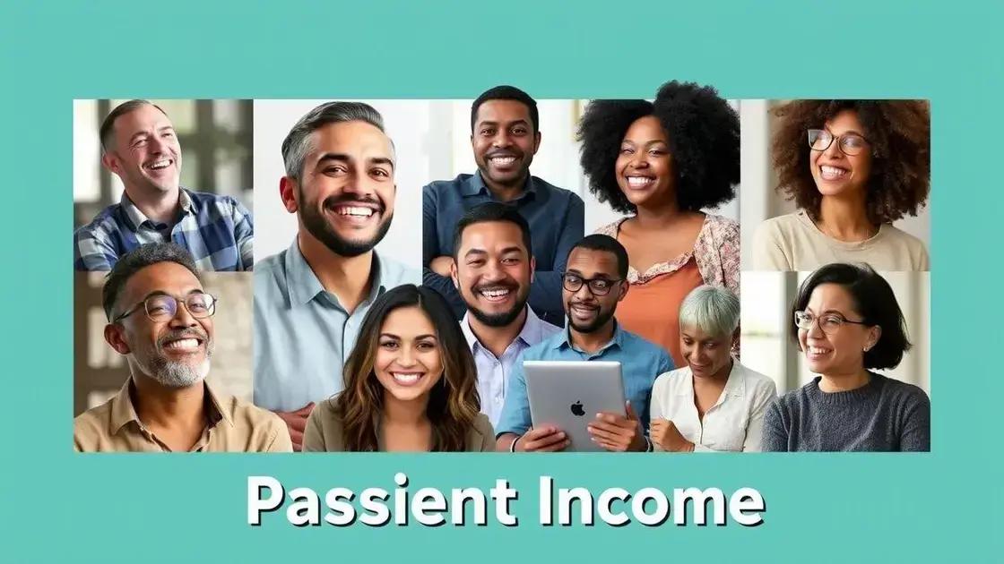 Histórias reais de quem alcançou a renda passiva