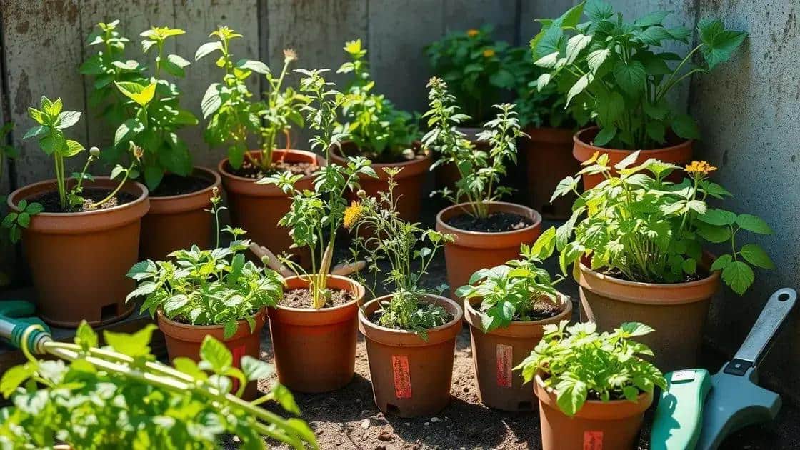 Como iniciar sua horta de ervas medicinais em casa