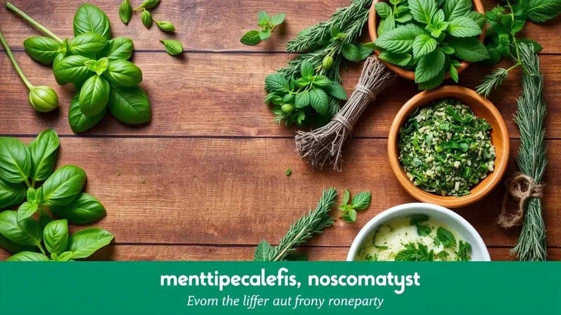 Como usar ervas medicinais na culinária e fitoterapia