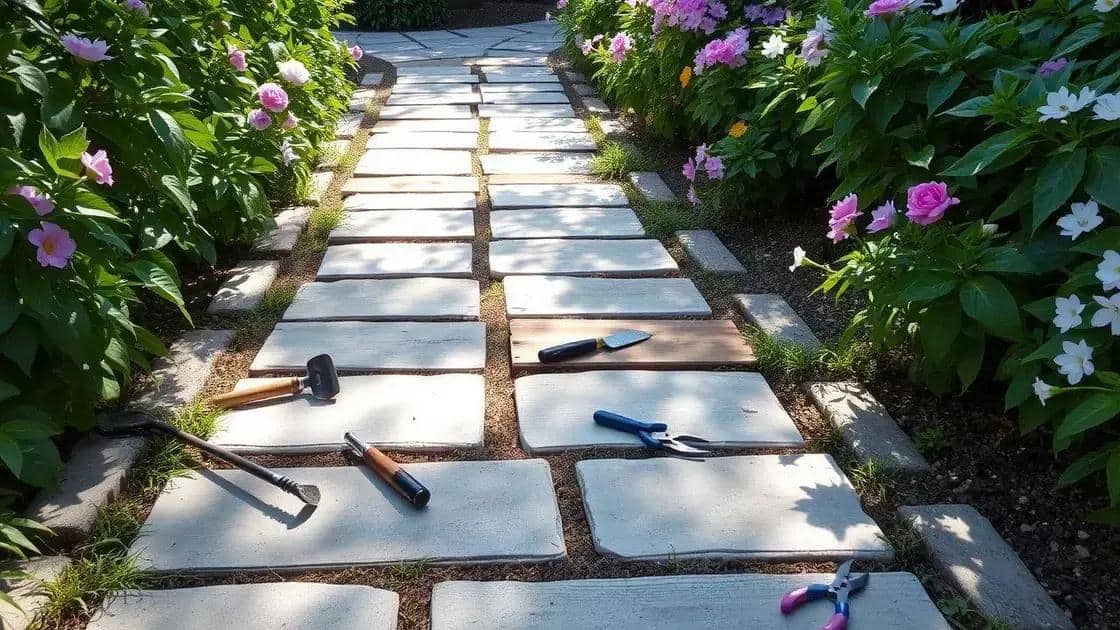 como manter seus caminhos de jardim