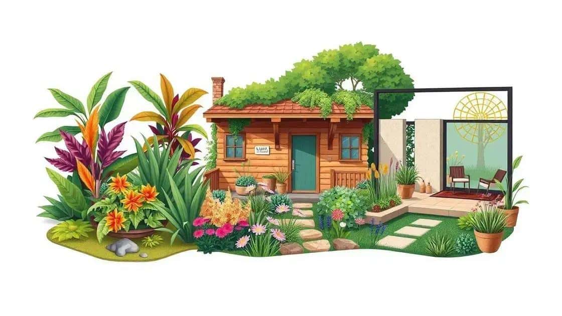 Escolhendo o estilo do seu jardim: tropical, rústico ou moderno