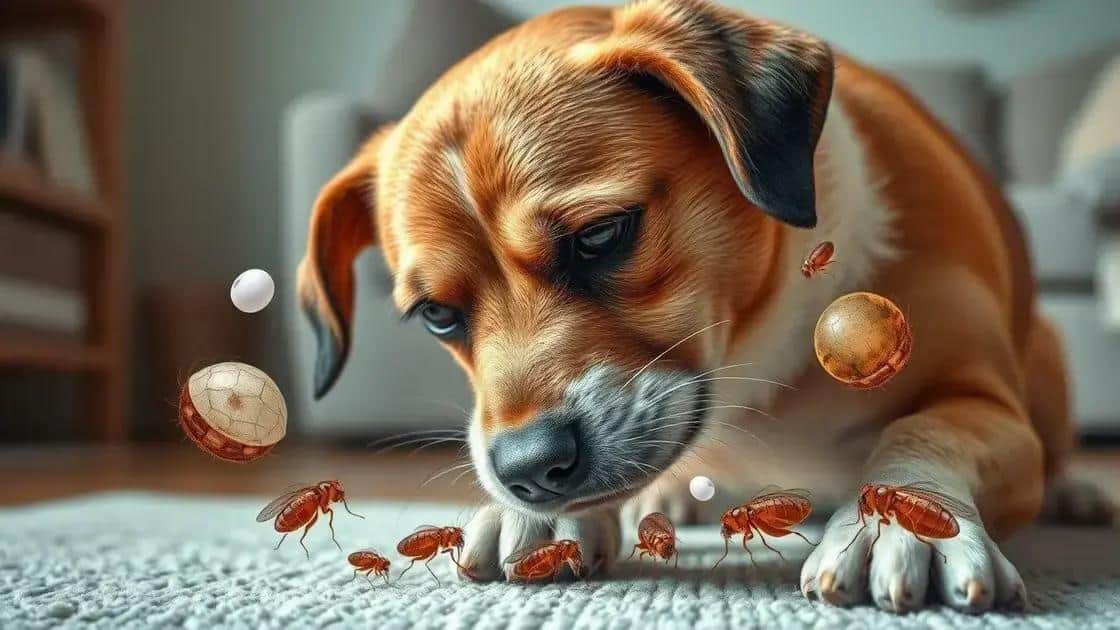Entendendo as pulgas e seu ciclo de vida