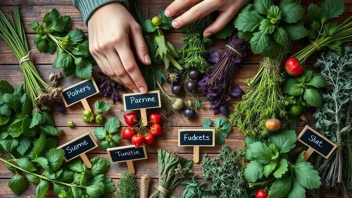 Como escolher as ervas certas para tinturas