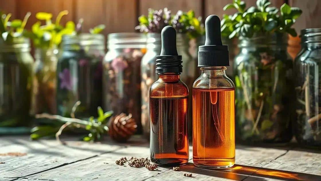 tinturas concentradas o metodo de extracao que maximiza os beneficios das plantas medicinais