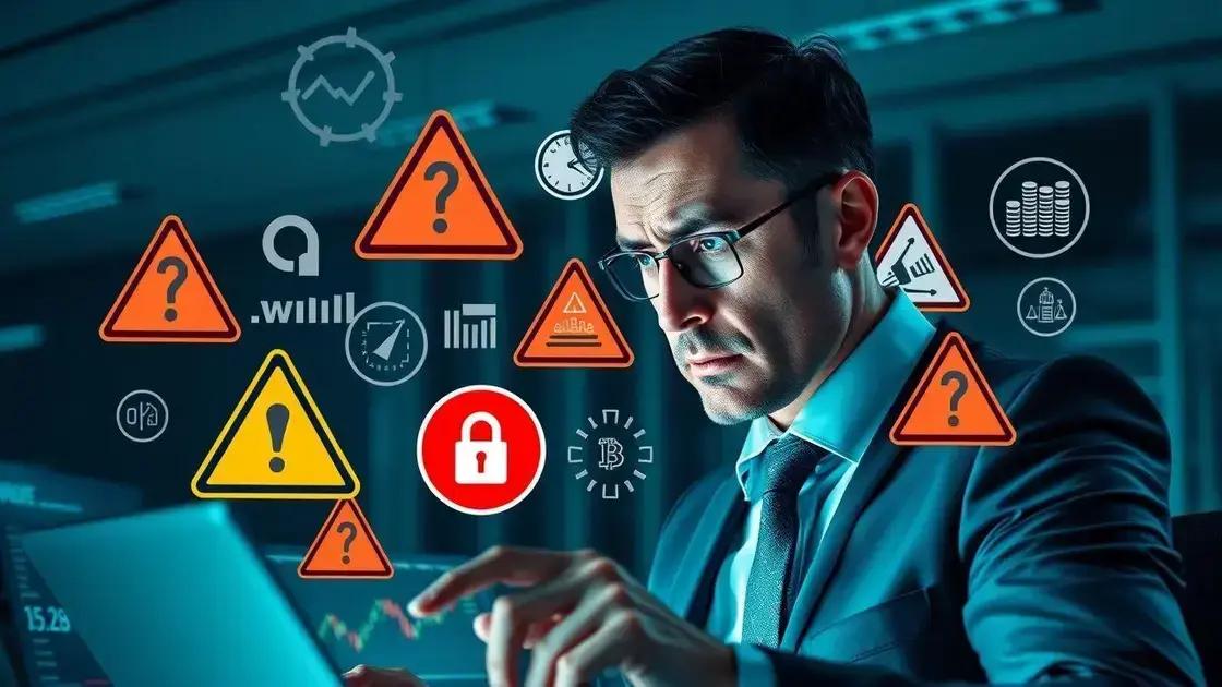 Riscos e cuidados ao investir em criptoativos