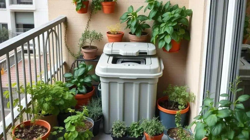 composteira de apartamento sem cheiro monte em 1 hora e produza adubo em 3 semanas