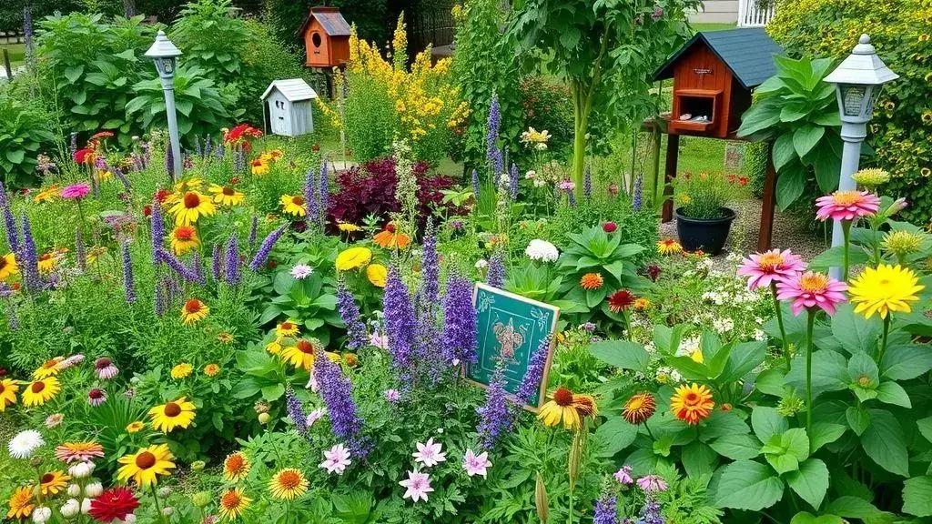 Dicas para manter a biodiversidade no seu jardim